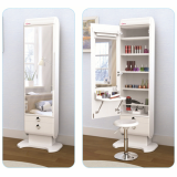 ELEGANI beauty cabinet _vanity _ standing mirror_